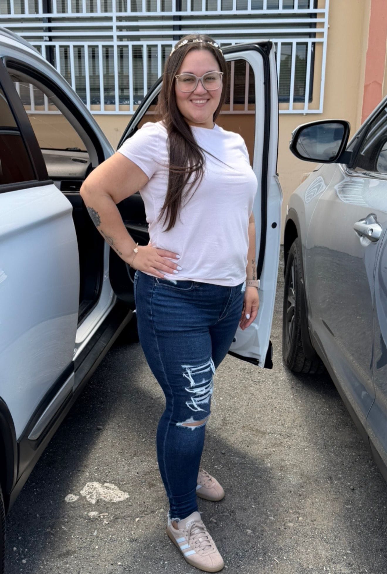 Retrato de Liz Santana, educadora de bienestar y fundadora de la comunidad