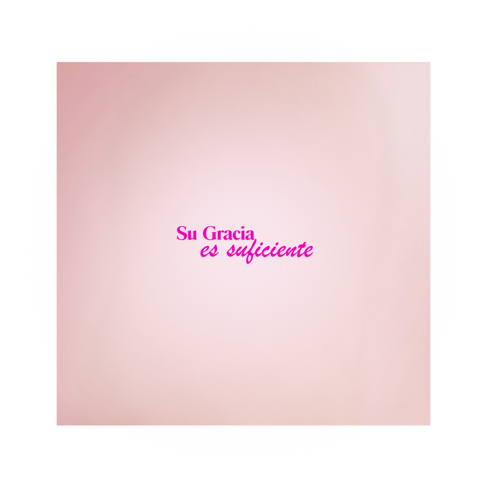 Su gracia es suficiente (violeta)